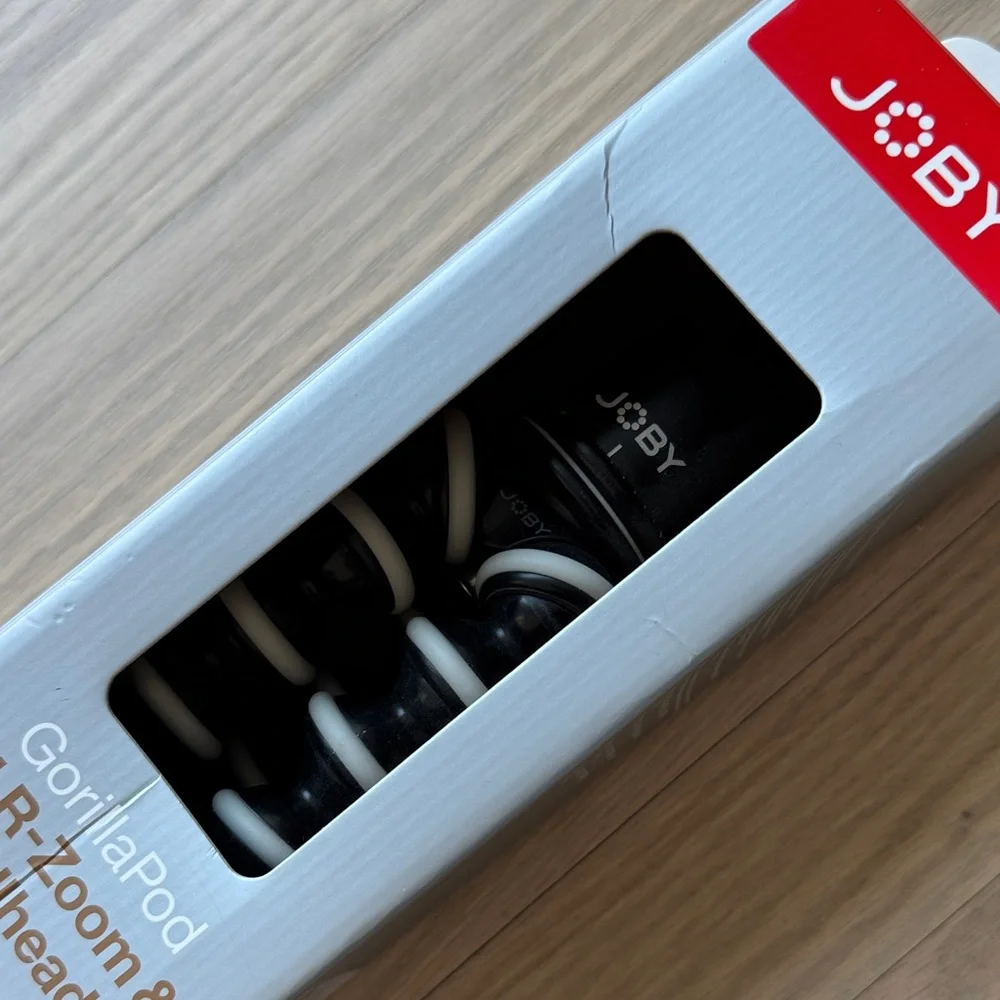 New - JOBY - Black and Gray GorillaPod SLR Zoom & Ballhead